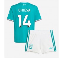 Liverpool Federico Chiesa #14 Koszulka Trzecia dzieci 2025-26 Krótki Rękaw (+ krótkie spodenki)